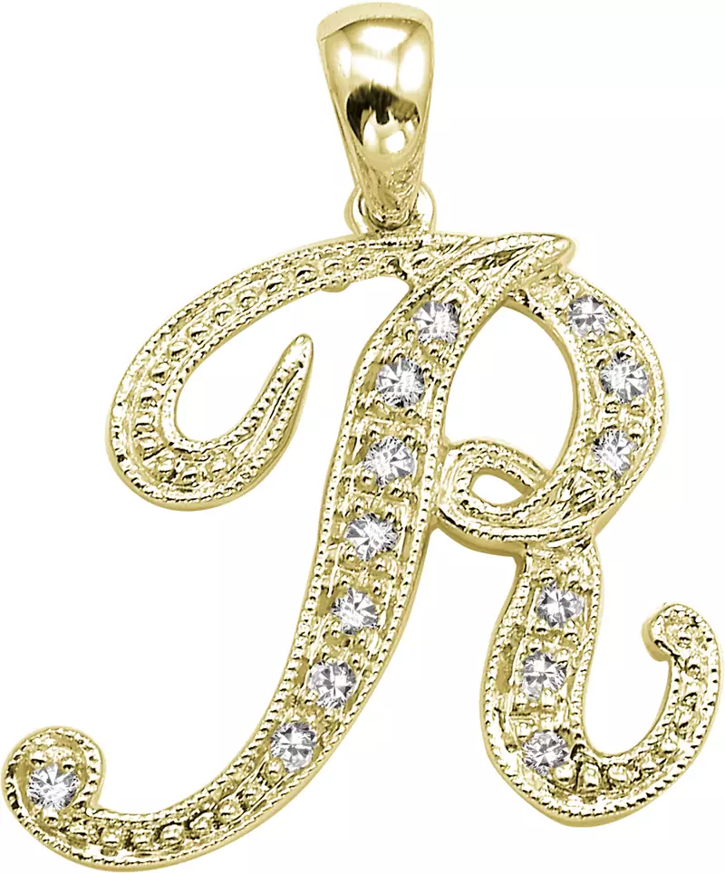 Sterling Silver Pendant Made With Cubic Zirconia