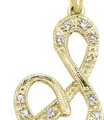 Sterling Silver Pendant Made With Cubic Zirconia