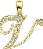 Sterling Silver Pendant Made With Cubic Zirconia