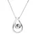 Sterling Silver Pendant Made With Cubic Zirconia