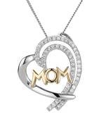 Sterling Silver Pendant Made With Cubic Zirconia