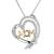 Sterling Silver Pendant Made With Cubic Zirconia