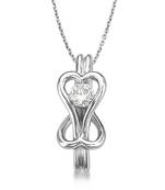 Sterling Silver Pendant Made With Cubic Zirconia