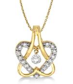 Sterling Silver Pendant Made With Cubic Zirconia