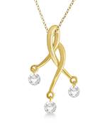 Sterling Silver Pendant Made With Cubic Zirconia