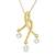 Sterling Silver Pendant Made With Cubic Zirconia