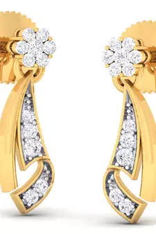 Sterling Silver Priyanka Earrin