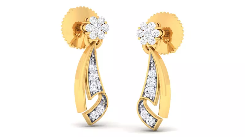 Sterling Silver Priyanka Earrin