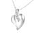 Sterling Silver Pendant Made With Cubic Zirconia