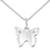 Sterling Silver Pendant Made With Cubic Zirconia