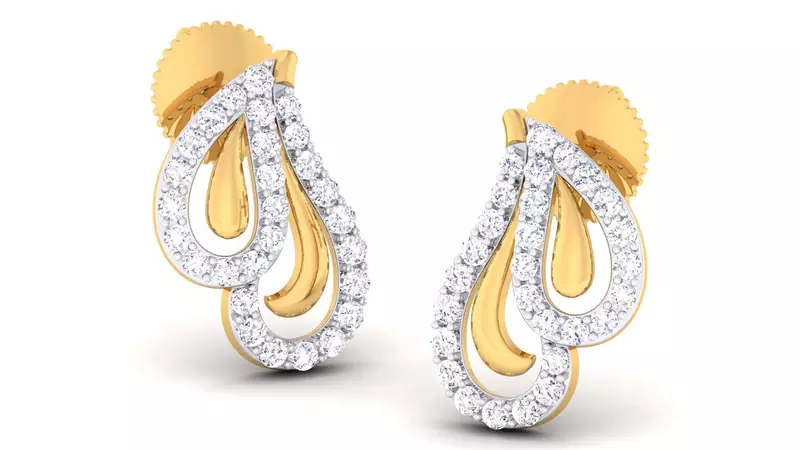 Sterling Silver Janavi Earring