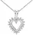 Sterling Silver Pendant Made With Cubic Zirconia