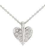 Sterling Silver Pendant Made With Cubic Zirconia