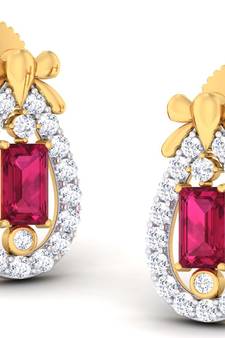 Sterling Silver Kinjal Earrin