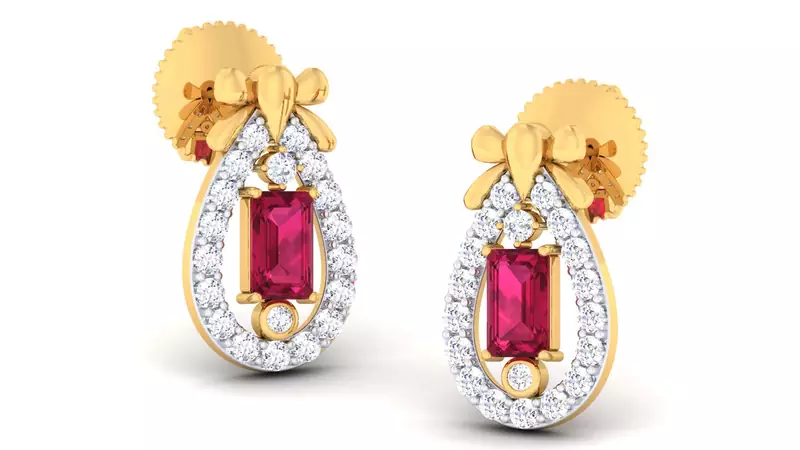 Sterling Silver Kinjal Earrin