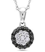 Sterling Silver Pendant Made With Cubic Zirconia