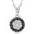 Sterling Silver Pendant Made With Cubic Zirconia