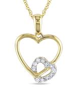 Sterling Silver Pendant Made With Cubic Zirconia