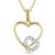 Sterling Silver Pendant Made With Cubic Zirconia