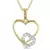 Sterling Silver Pendant Made With Cubic Zirconia