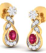 Sterling Silver Komal Earring