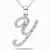 Sterling Silver Pendant Made With Cubic Zirconia