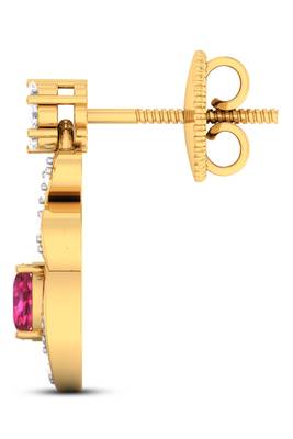 Sterling Silver Komal Earring 2