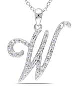 Sterling Silver Pendant Made With Cubic Zirconia
