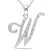 Sterling Silver Pendant Made With Cubic Zirconia