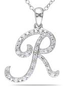 Sterling Silver Pendant Made With Cubic Zirconia