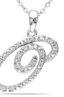 Sterling Silver Pendant Made With Cubic Zirconia