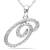 Sterling Silver Pendant Made With Cubic Zirconia