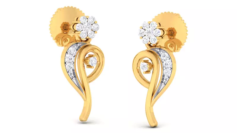 Sterling Silver Aarati Earrin