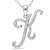 Sterling Silver Pendant Made With Cubic Zirconia