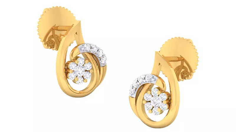 Sterling Silver Sakshi Earrin