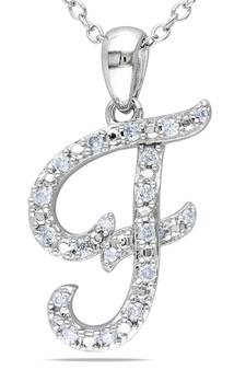 Sterling Silver Pendant Made With Cubic Zirconia