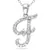 Sterling Silver Pendant Made With Cubic Zirconia
