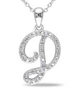 Sterling Silver Pendant Made With Cubic Zirconia