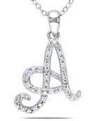Sterling Silver Pendant Made With Cubic Zirconia