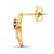Sterling Silver Lata Earrin