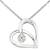 Sterling Silver Pendant Made With Cubic Zirconia