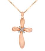 Sterling Silver Pendant Made With Cubic Zirconia