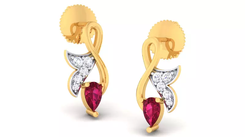 Sterling Silver Devyani Earrin