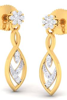 Sterling Silver Dipti Earrin