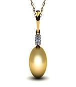 Sterling Silver Pendant Made With Cubic Zirconia