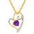 Sterling Silver Pendant Made With Cubic Zirconia