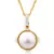 Sterling Silver Pendant Made With Cubic Zirconia