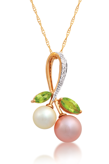 Sterling Silver Pendant Made With Cubic Zirconia