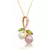 Sterling Silver Pendant Made With Cubic Zirconia