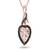 Sterling Silver Pendant Made With Cubic Zirconia